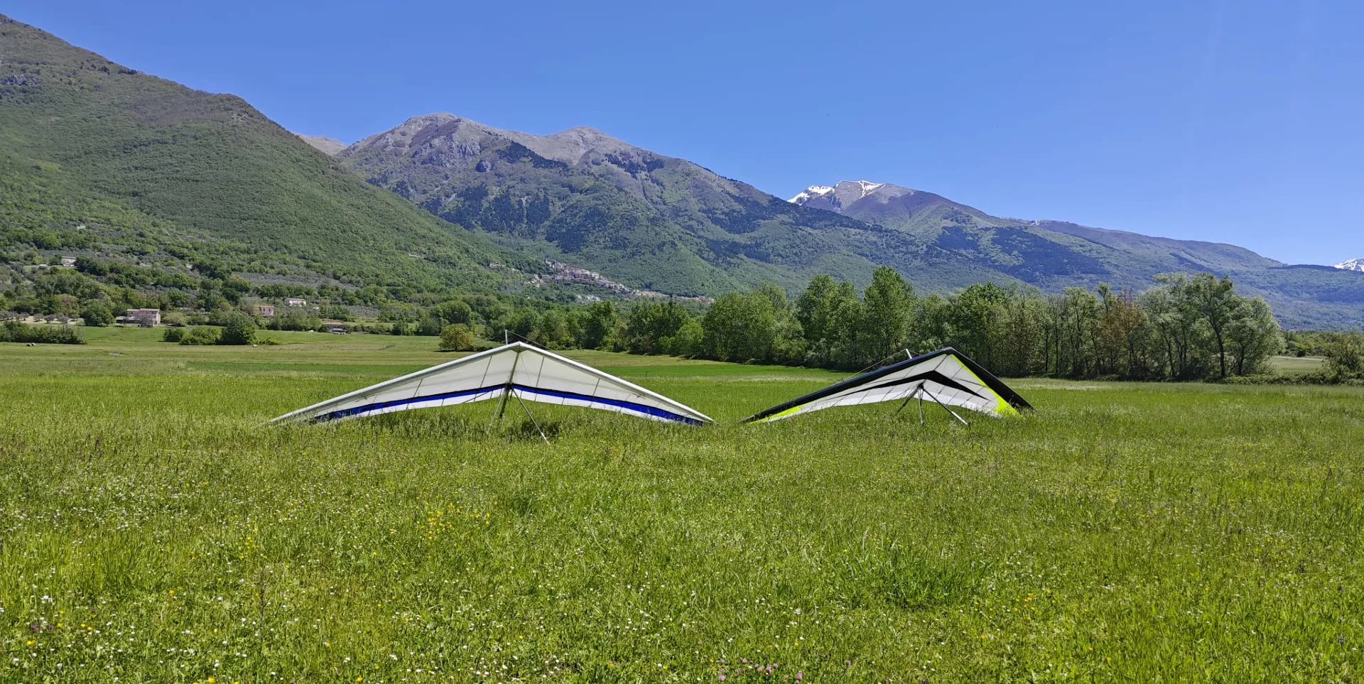 area atterraggio deltaplani