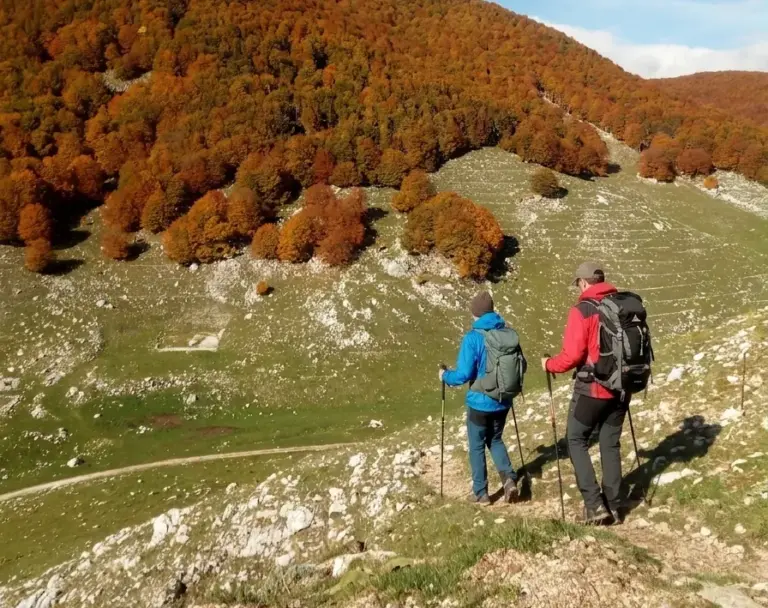 trekking a Forca D'Acero