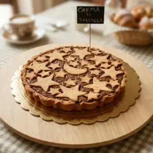 crostata crema di nocciola